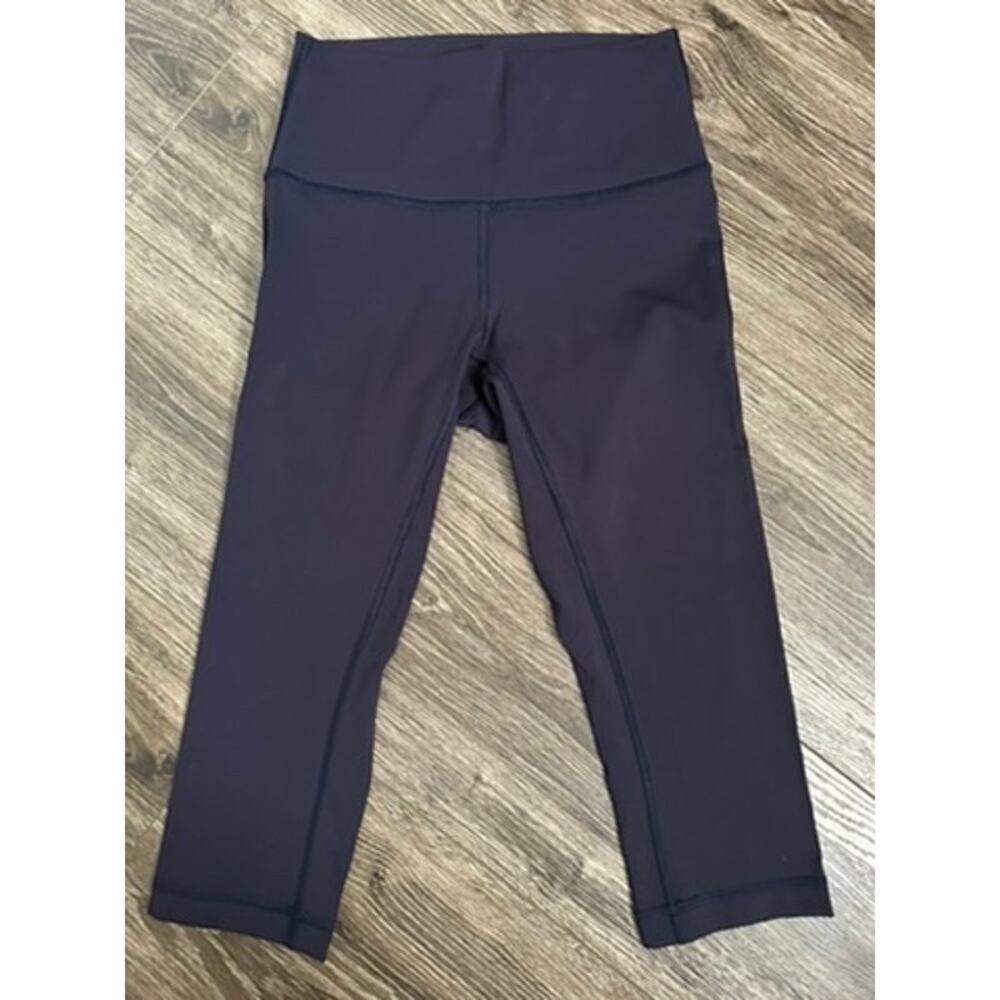 Lululemon Wunder Under High-Rise 1/2 Tight Full-On Luon 17" Moonwalk 4